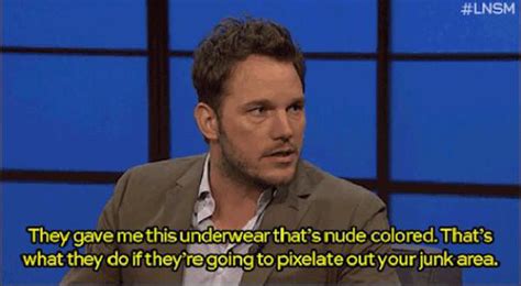 Chris Pratt Talks About Getting Naked On The Set Of Parks And