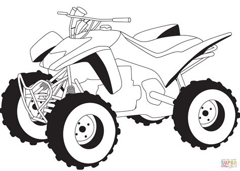You can use our amazing online tool to color and edit the following 4 wheeler coloring pages. Honda ATV Coloring Page | Free Printable Coloring Pages ...
