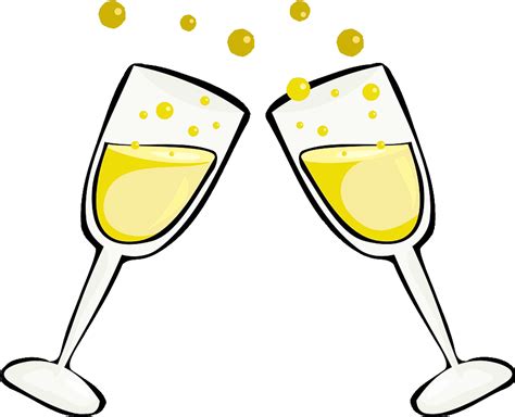 Toasting Champagne Flutes Clipart All Information About Healthy Recipes And Cooking Tips