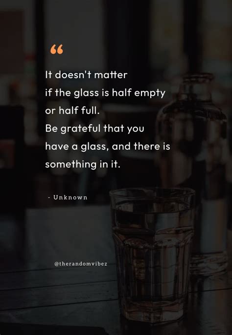 80 Glass Half Full Quotes To Inspire You To Be Optimistic
