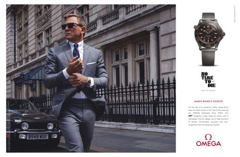 Daniel Craig 2021 James Bond Omega Campaign