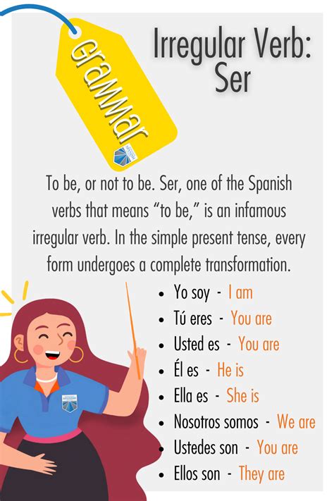 Grammar Irregular Verb Ser Spanish Irregular Verbs How To Speak
