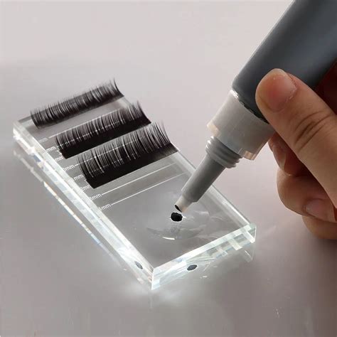 1 Pc Crystal Glue Pallet Lash Holder For Individual Eyelash Extensions