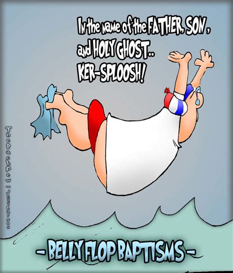 Baptism Cartoons The Back Pew Bp