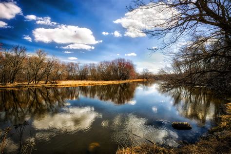 Spring Reflection Wisconsin Landscape Photograph By