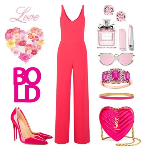 diva pink by evalevmar liked on polyvore featuring narciso rodriguez christian louboutin