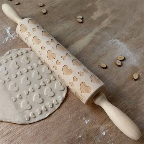 embossing rolling pin baking cookies noodle biscuit fondant etsy rolling pin embossed