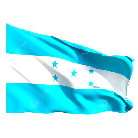 Ondeando La Bandera De Honduras Png Dibujos Bandera De Honduras