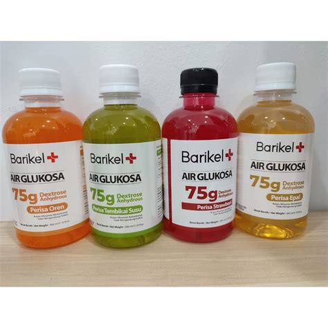 Barikel Air Glukosa 75g300ml Air Gula Ibu Mengandung Ready Stock