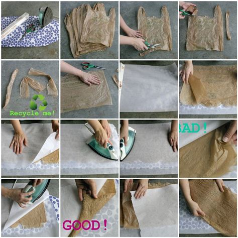 Tutorial Fusing Plastic Or How To Make Disposal Plastic Bags Into
