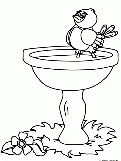 Cute Baby Bird Coloring Pages To Print Out For Kids Free Kids Coloring