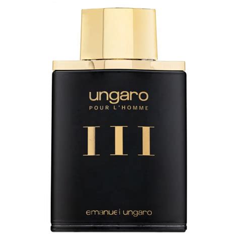 Emanuel Ungaro Homme Iii Gold And Bold Limited Edition Eau De Toilette