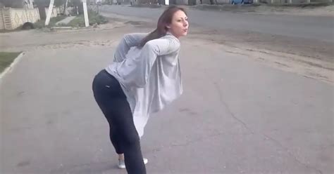 Twerking Girl Causes Head On Crash Between Car And Motorbike As Her Dancing In The Street