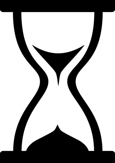 Hourglass Clipart Empty Hourglass Empty Transparent Free For Download