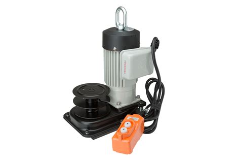 Electric Ceiling Winch With Control Hog Slat