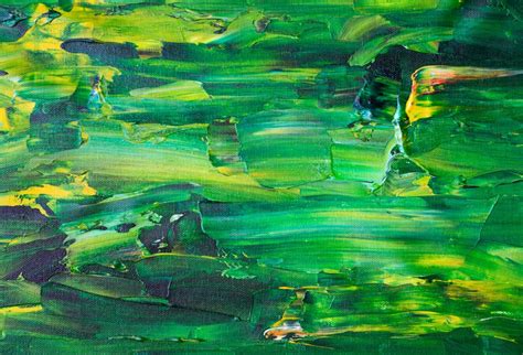 Green Abstract Painting Photo Free Nature Image On Unsplash