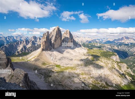 Three Peaks Of Lavaredo In Italy Europe Stock Photo Alamy