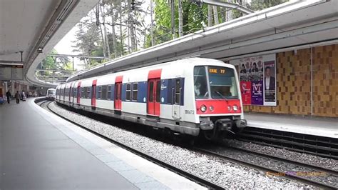Rer Trains In Paris France Youtube