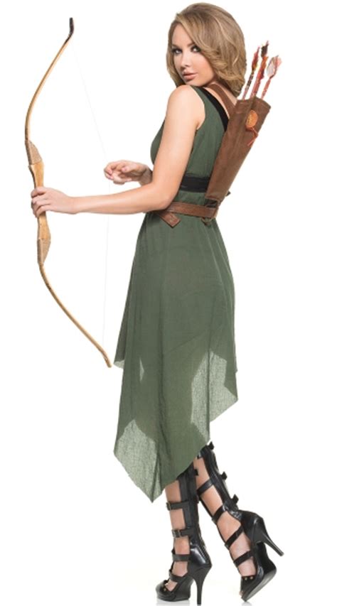 Sexy Archer Costume Warrior Princess Costume