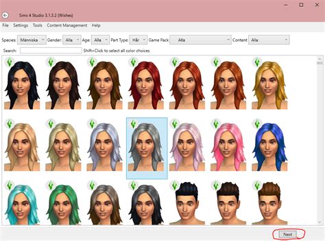 How To Convert A Hair From The Sims 3 To The Sims 4 Sims 4 Studio