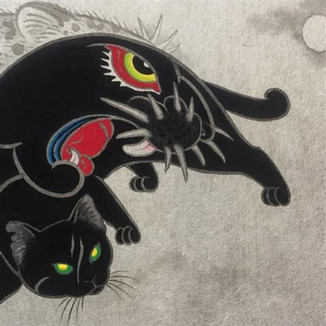Black cat (stylized as black cat) is a japanese manga series written and illustrated by kentaro yabuki. Monmon cats by Horitomo | Japanese cat, Cat art