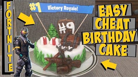 The last one standing wins. HOW TO CHEAT MAKE A FORTNITE CAKE FOR UNDER £15 | HACK ...