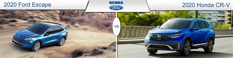 Ford Escape Vs Honda Cr V Mid Size Suv Comparison Duluth Mn