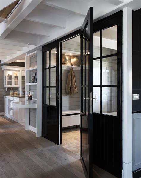 Interior bedroom door replacements add style and function to your room. Black Internal Doors | Black interior doors, Painted ...