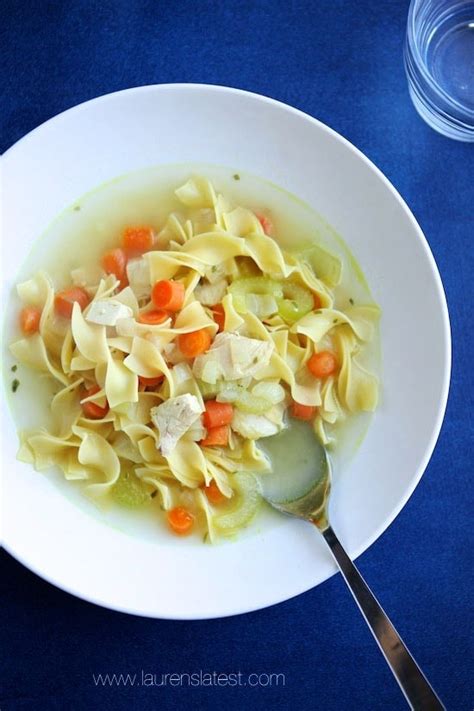 Classic Chicken Noodle Soup Recipe Laurens Latest