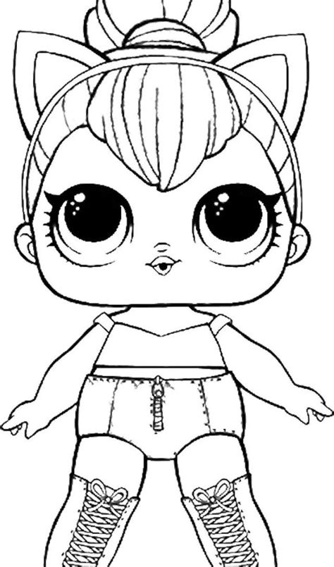 Coloring Pages Lol Dolls Unicorn