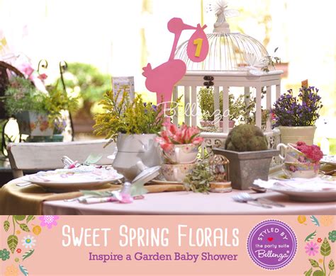 Spring Baby Shower With A Garden Theme Decorating Ideas Tips