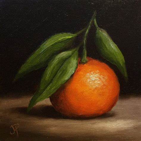 Clementine Original Oil Painting Still Life By Jane Palmer Etsy