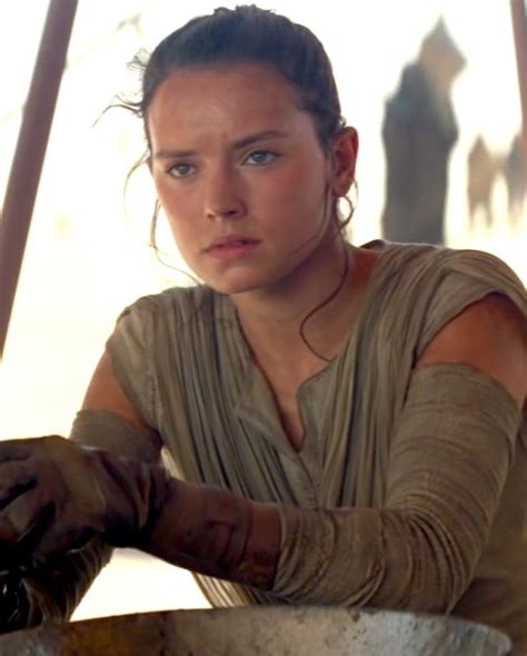 Daisy Ridley As Rey Star Wars Episode Vii The Force Awakens Star