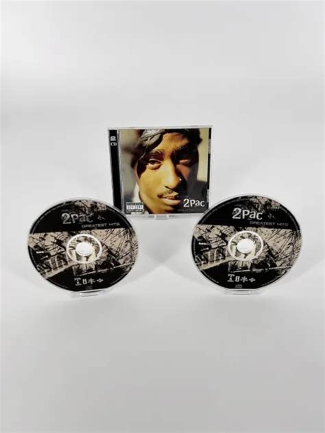 2pac Greatest Hits Tupac Shakur 2pac Cd 1998 2003 Death Row Records