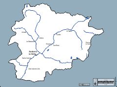 The location of andorra on a map: Andorra: Free maps, free blank maps, free outline maps ...