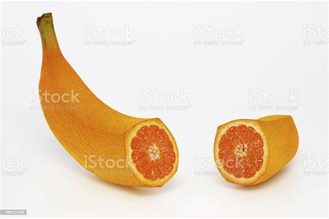 바나나주황색 기이함에 대한 스톡 사진 및 기타 이미지 Istock