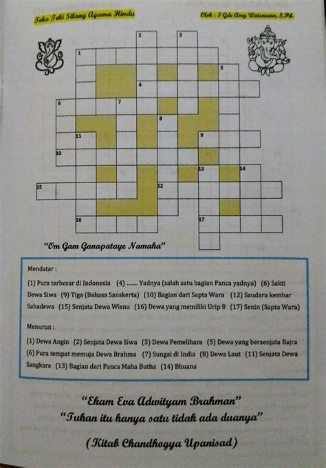 ARRY WAISNAWA : Teka Teki Silang Agama Hindu (1)