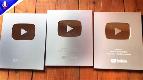 Unboxing Youtube Silver Play Buttons YouTube