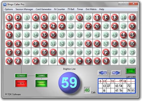 The bingo phrases can be said out aloud or again it can all be turned off. Software contable comercial: Software bingo 75 gratis