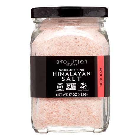 Evolution Salt Co Gourmet Pink Himalayan 17 Oz Walmart Com