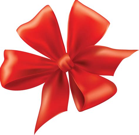 Red Ribbon Bow Png Transparent Image Download Size 1465x1420px