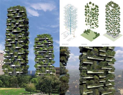 Worlds First Vertical Forest Bosco Verticale Is Designed By The