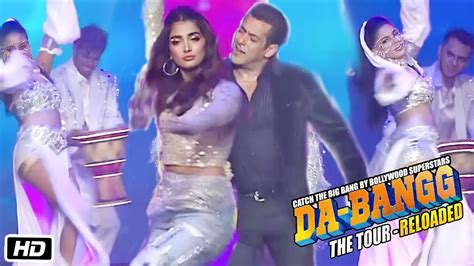 Salman Khan And Pooja Hegde Amazing Dance Performance At Dabangg Tour In Kolkata 2023 Youtube
