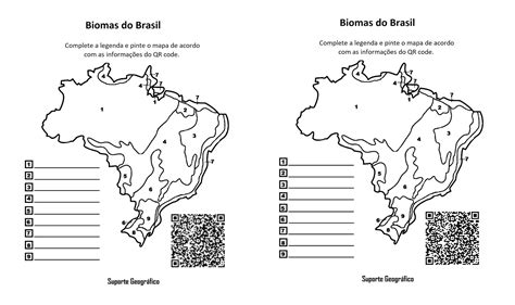 Os Biomas Brasileiros Hora De Colorir Atividades Escolares Hot Sex