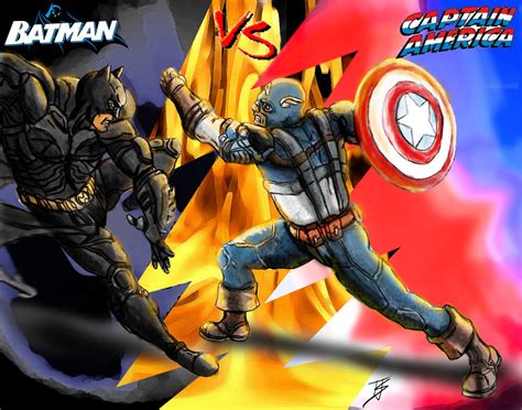 Batman Vs Captain America Battles Comic Vine