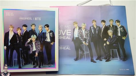 This one comes with the mediheal n.m.f. ASMR Unboxing Mediheal BTS Edition Bio Capsulin Love Me ...