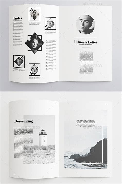 magazine template designs web graphic design