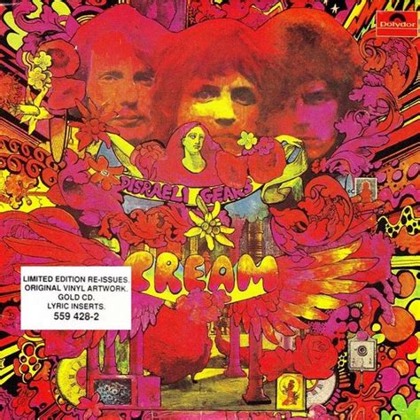 Disraeli Gears By Cream Album Polydor 559 428 2 Reviews Ratings