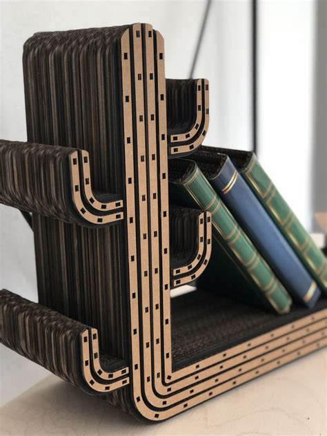 Cactus Shelf 100 Recyclable Decorative Carboard Designs Cardboard