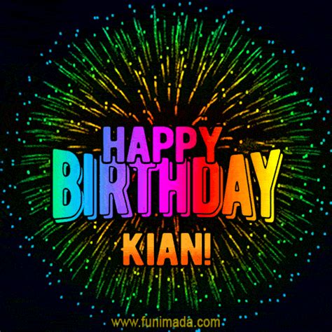 New Bursting With Colors Happy Birthday Kian  And Video With Music